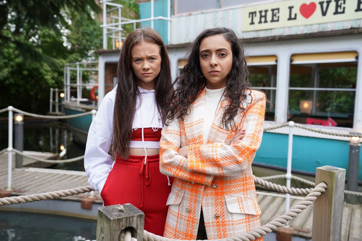 Juliet Nightingale is upset by Nadira&#039;s behaviour in Hollyoaks. 