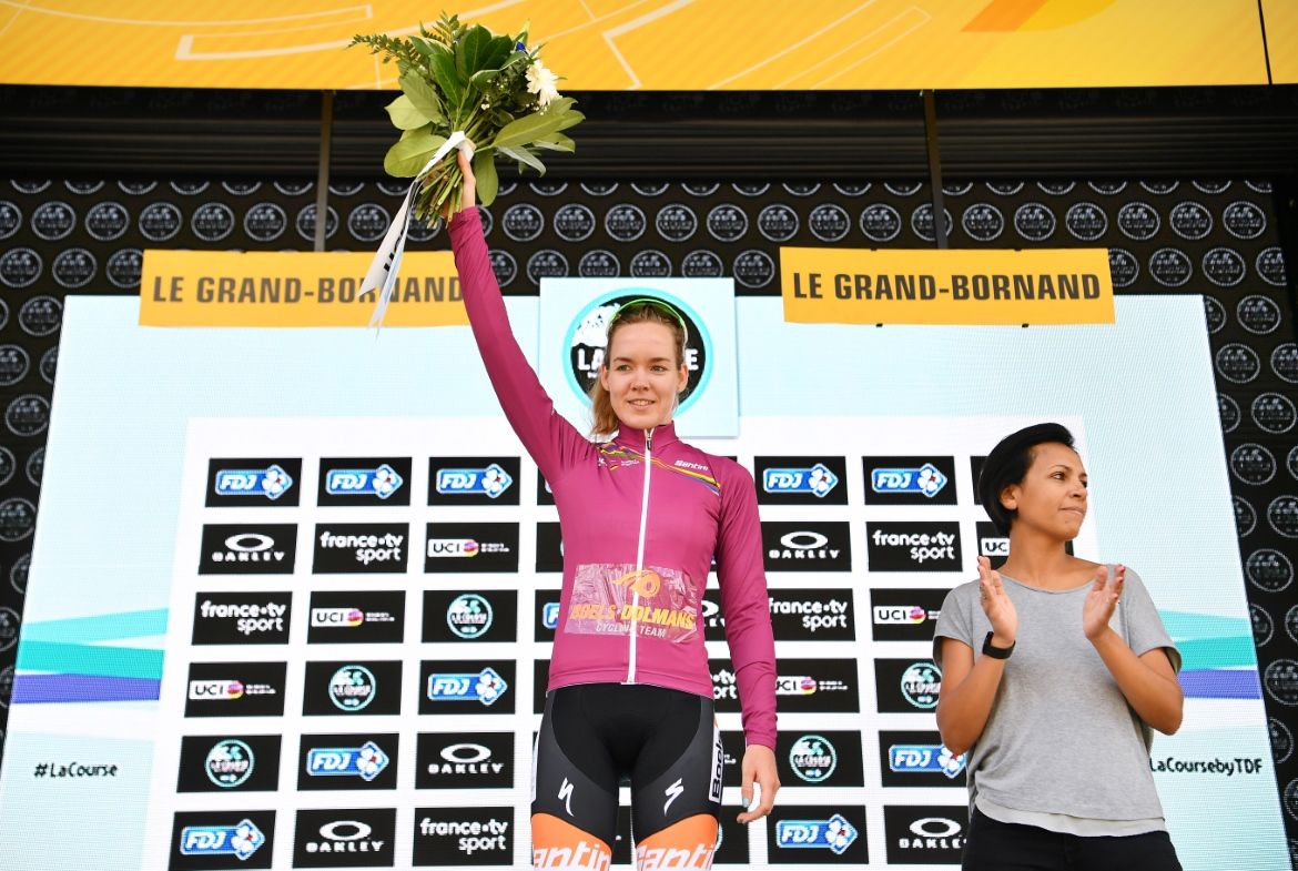 Anna van der Breggen (Boels Dolmans) leads the WorldTour