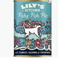 Lily's Kitchen Fishy Fish Pie 6 x 400 g tins | Was £19.50