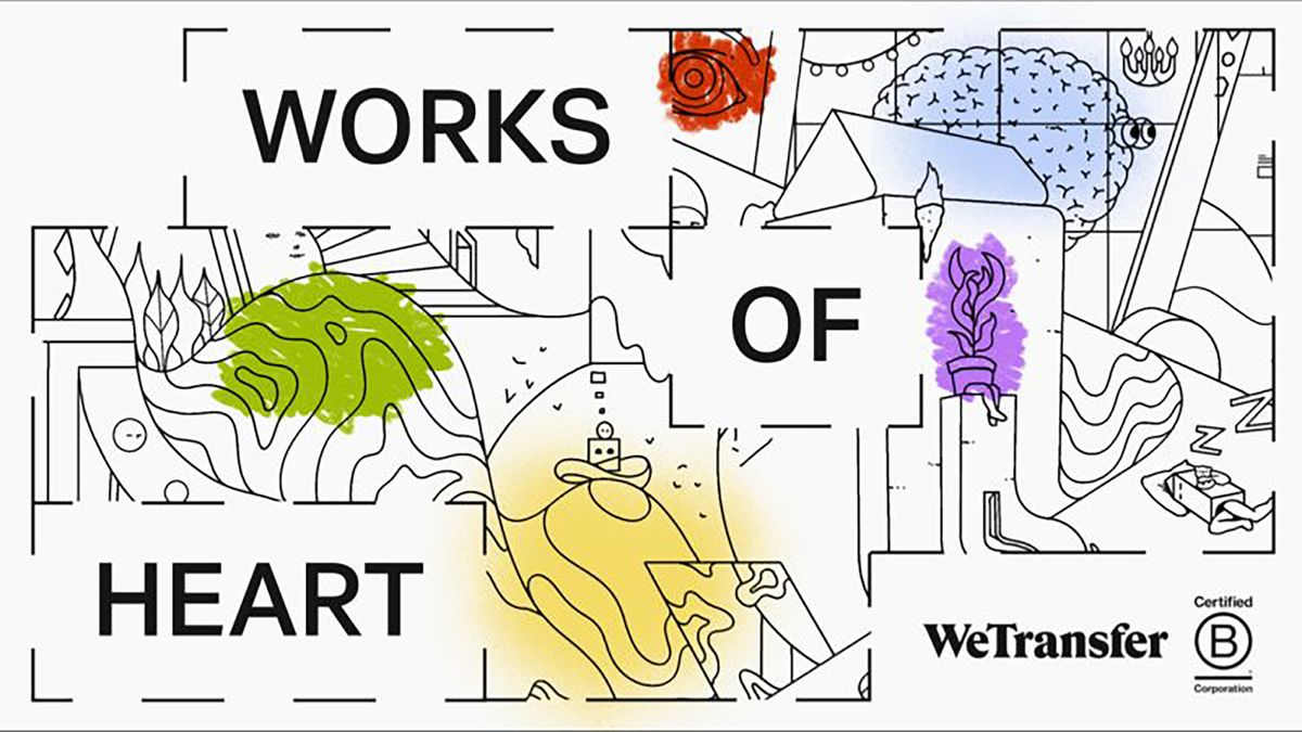 WePresent  Introducing WeTransfer's free coloring book
