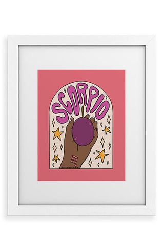 Scorpio Passion Fruit Framed Wall Art