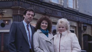 Den and Angie Watts in EastEnders