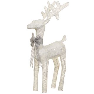 white and sparkle reindeer