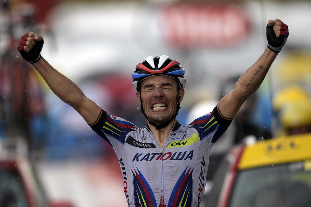 Joaquim Rodr&iacute;guez wins stage 12 of the 2015 Tour de France.