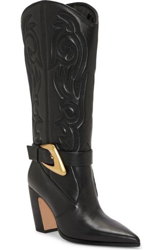 Biancaa Pointed Toe Western Boot