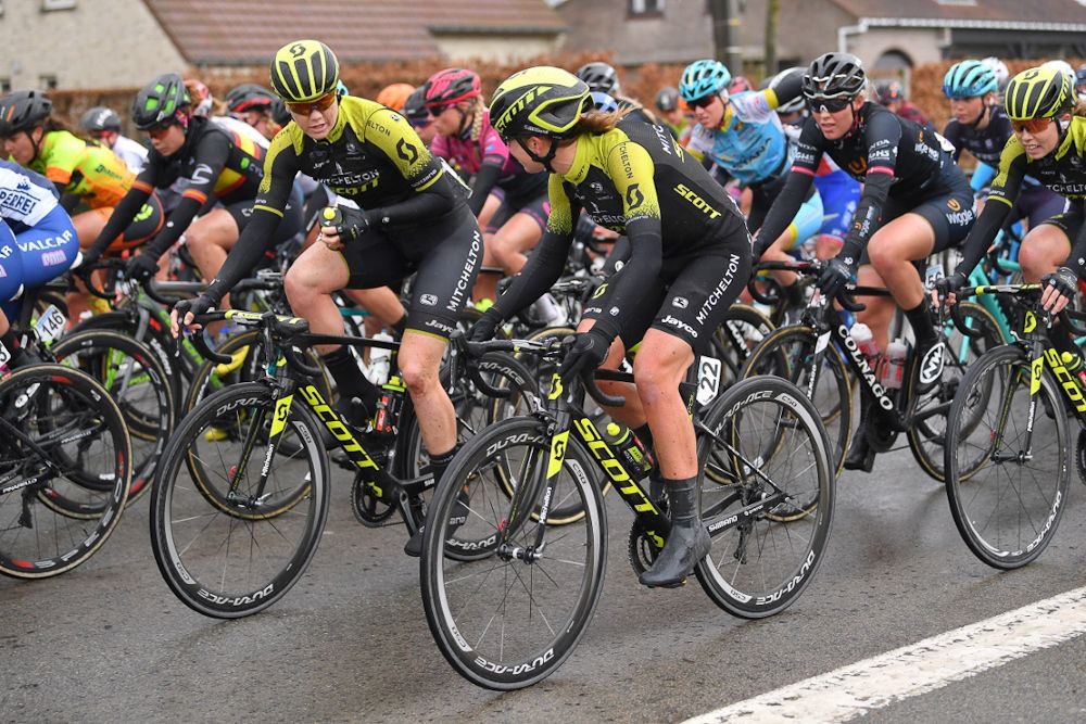 Mitchelton-Scott's Sarah Roy and Jessica Allen