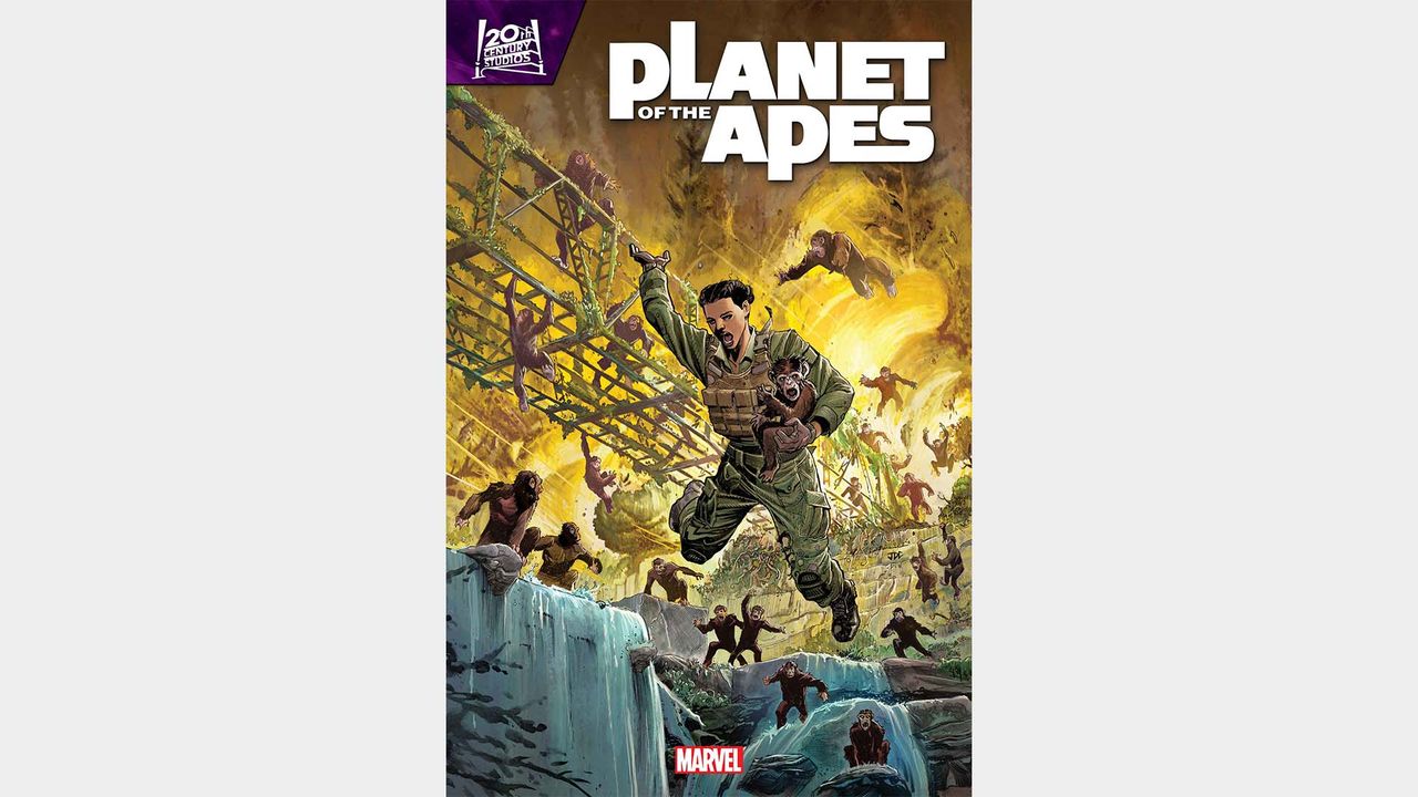 Planet of the Apes #4 cover art