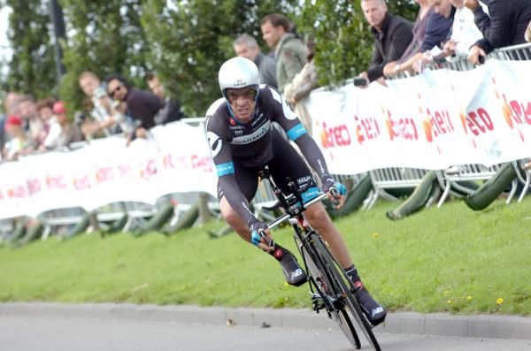 David Millar (Garmin-Cervelo) finished 3rd