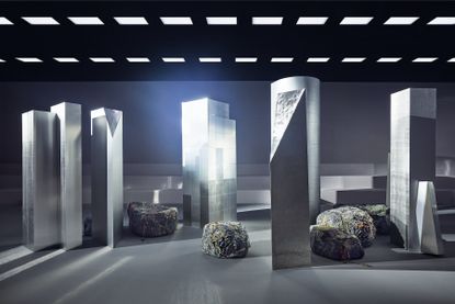 Acne Studios AW 2025 runway show set at Paris Fashion Week