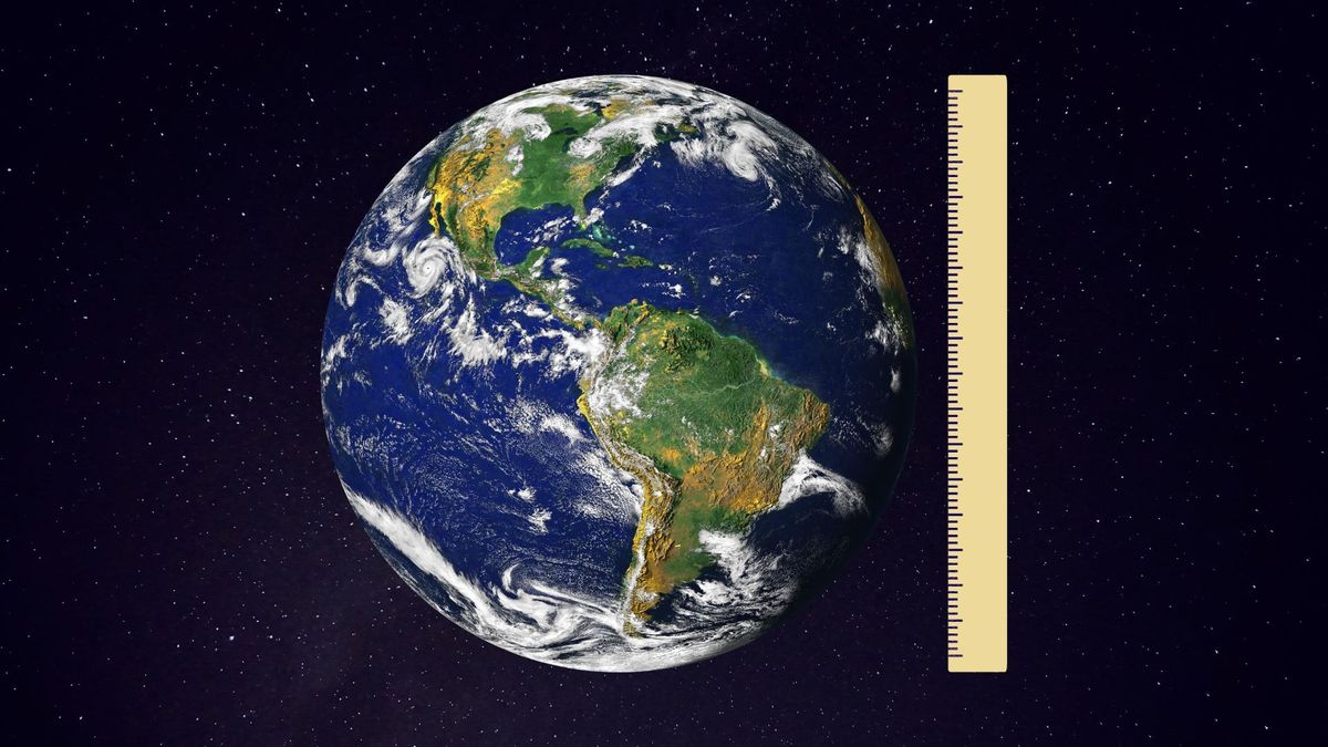 How big is Earth?