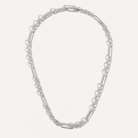 Missoma Silver-Plated Axiom Chain Necklace: $220