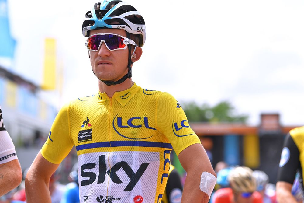 Michal Kwiatkowski (Team Sky) at Criterium du Dauphine stage 4 to Lans-en-Vercors