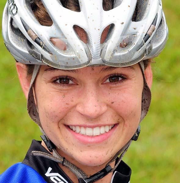 Winner Deidre York (Velo Bum) after the race