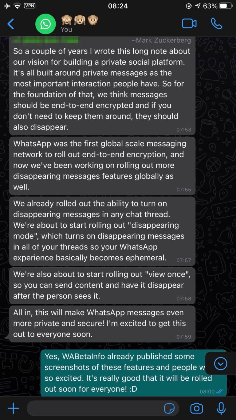 Wabetainfo Mark Zuckerberg