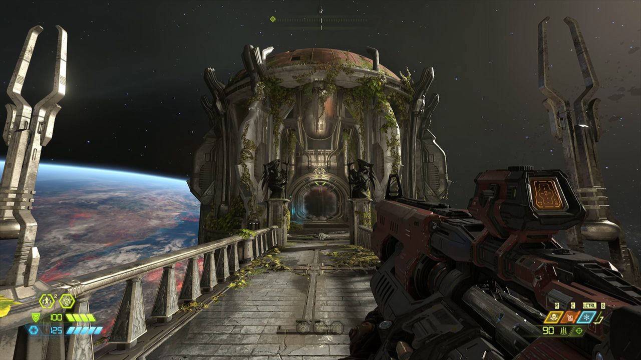 doom eternal cheat codes - all runes - fortress of doom
