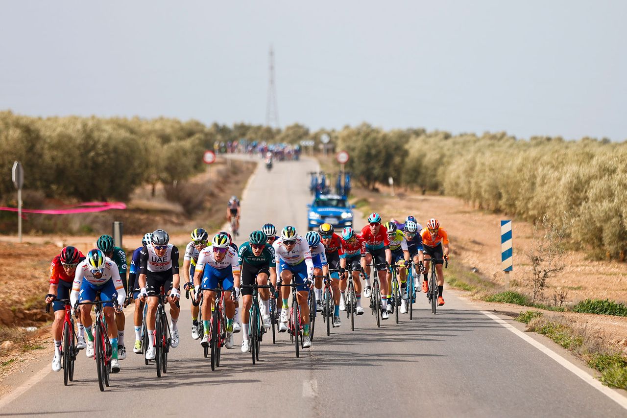 Vuelta a Andalucia Ruta Ciclista Del Sol 2023 - 69th Edition - 4th stage Olvera - Iznajar 164,8 km - 18/02/2023 - Echelons - Tim Wellens (BEL - UAE Team Emirates) - photo Luis Angel Gomez/SprintCyclingAgency&Acirc;&copy;2023