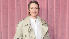 Olivia Colman attends "La Rose Vivier" as part of Paris Fashion Week on March 06, 2025