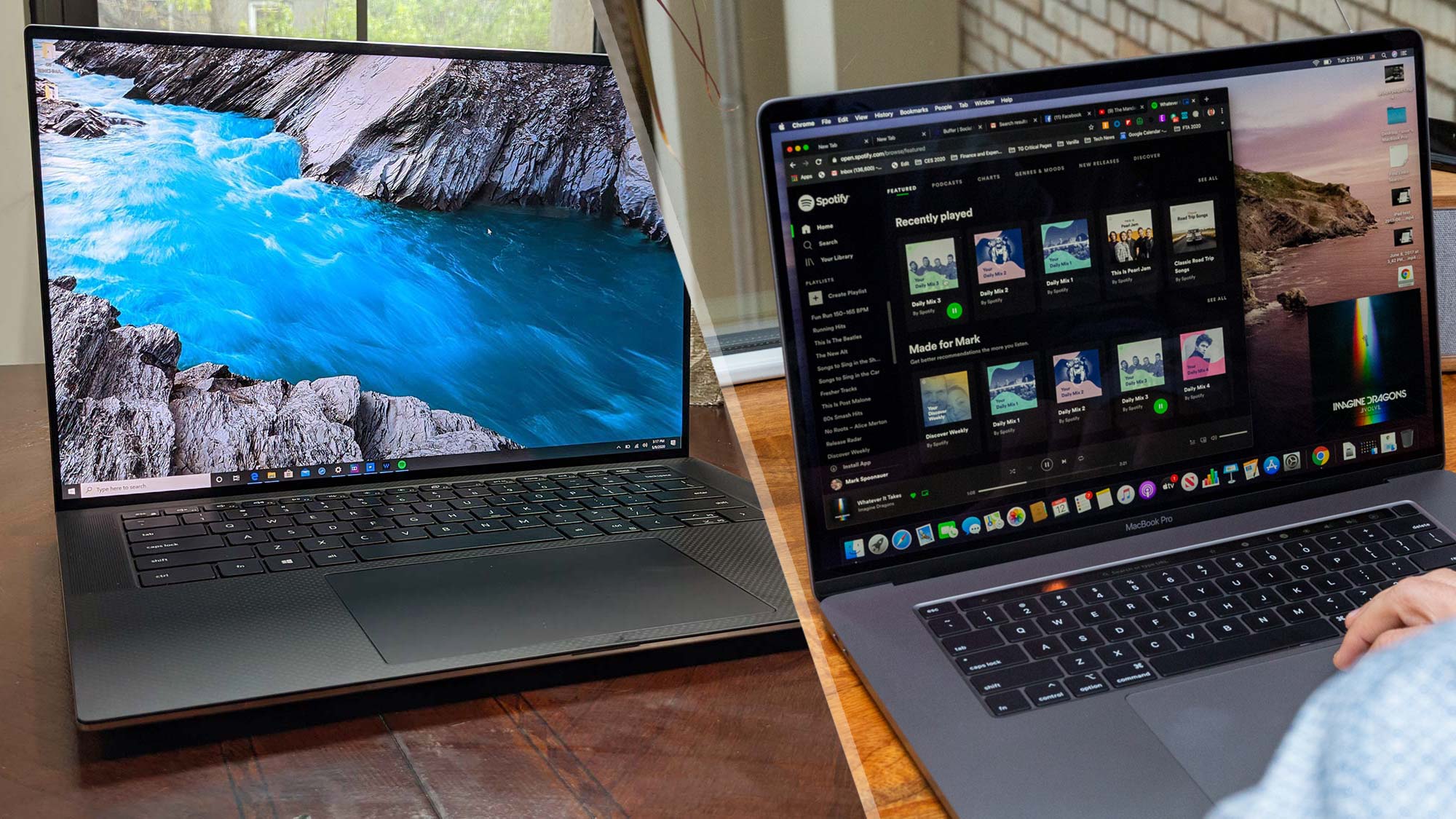 Dell XPS 15 (2020) vs MacBook Pro (16-inch) | Laptop Mag