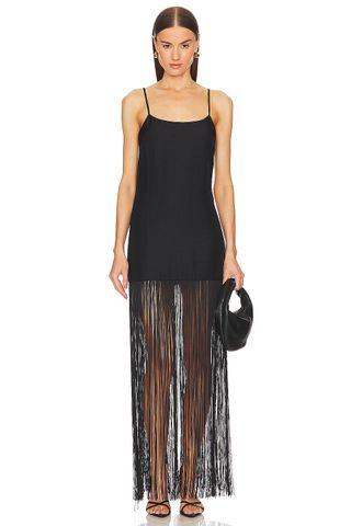 Zodiac Fringe Gown