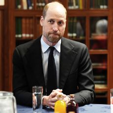 ABERDEEN, SCOTLAND - MARCH 27: Prince William, Prince of Wales attends a graduation event marking the launch of Invisible Cities Aberdeen, a project formed in partnership with Homewards, a five-year programme that aims to end homelessness on March 27, 2025 in Aberdeen, Scotland. Homewards Fund will introduce its walking tours to the city, as well as rolling out to all six Homewards locations. (Photo by Jane Barlow - WPA Pool/Getty Images)