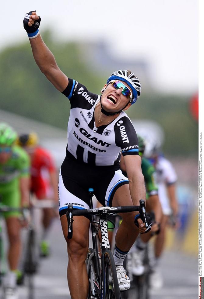 Marcel Kittel (Giant-Shimano) started and ended his Tour de France with victories