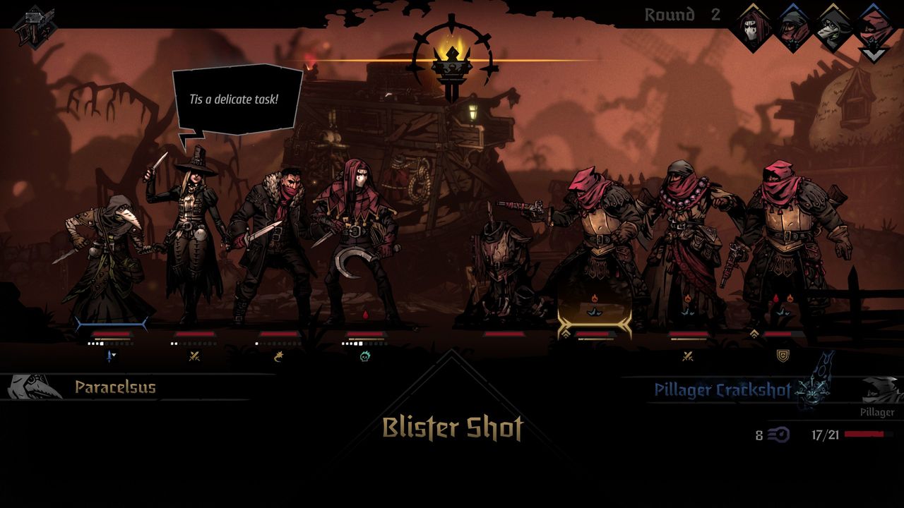 Darkest Dungeon 2 review - coach repair battle