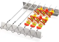 Grillspett i rostfritt st&aring;l 6-pack| 317 kronor hos Amazon