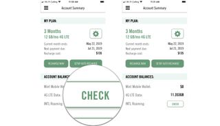mint mobile check data use