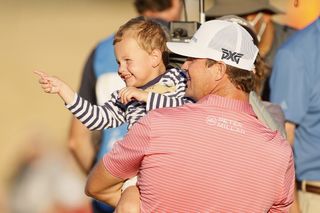 Swafford with his son James