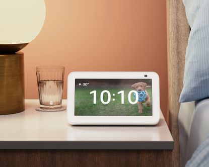 How to set up Alexa on the Amazon Echo Show by a bed