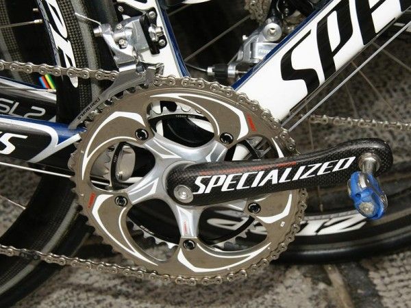 The integrated Specialized S-Works cranks have carried through from the early season&hellip;
