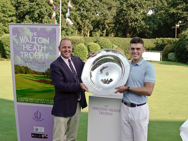 Tom Thurloway Wins Walton Heath Trophy