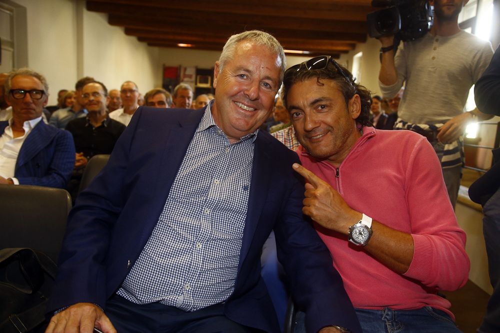 Stephen Roche and Claudio Chiappucci
