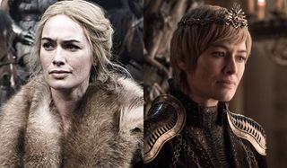 Game of Thrones Cersei Lannister Then and Now