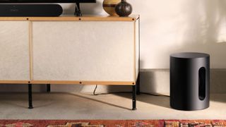 Sonos Sub Mini in lifestyle setting