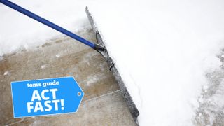Snow pusher shovel deal