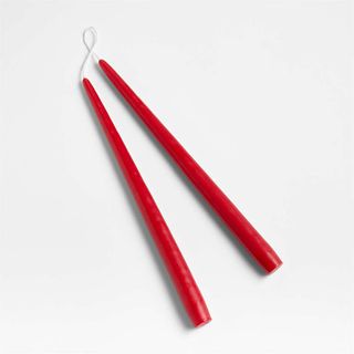 red taper candles