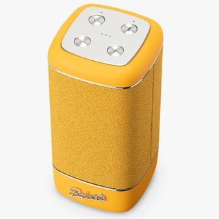 best gifts for gardeners sunshine yellow bluetooth speaker