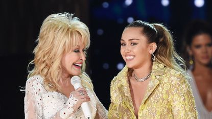 Dolly Parton and Miley Cyrus