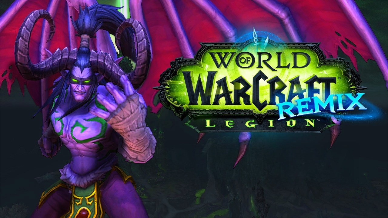 World of Warcraft Legion REMIX promotional image