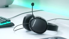 Best PC gaming headset hero image showing SteelSeries Arctis 1