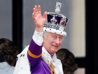 King Charles at the Coronation