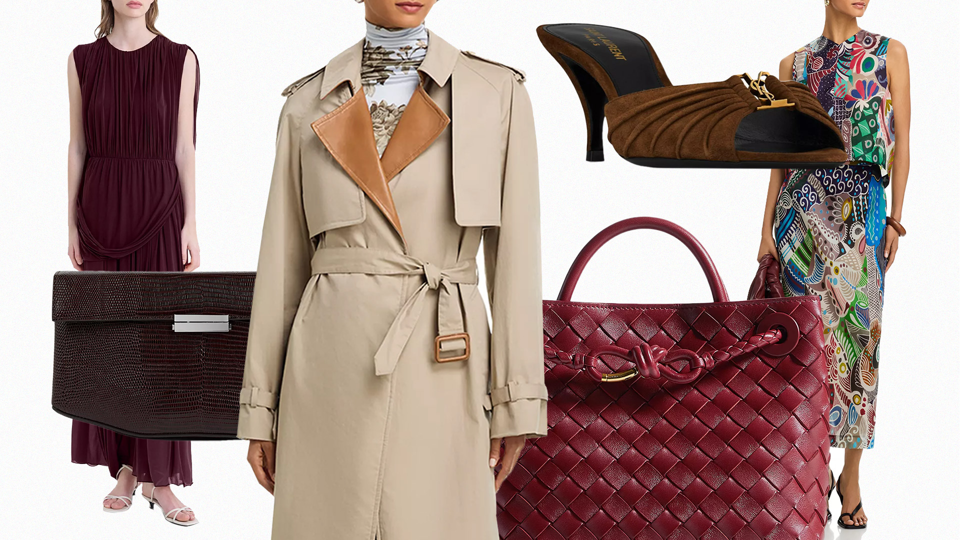 Collage of Luxury Fall Fashion
