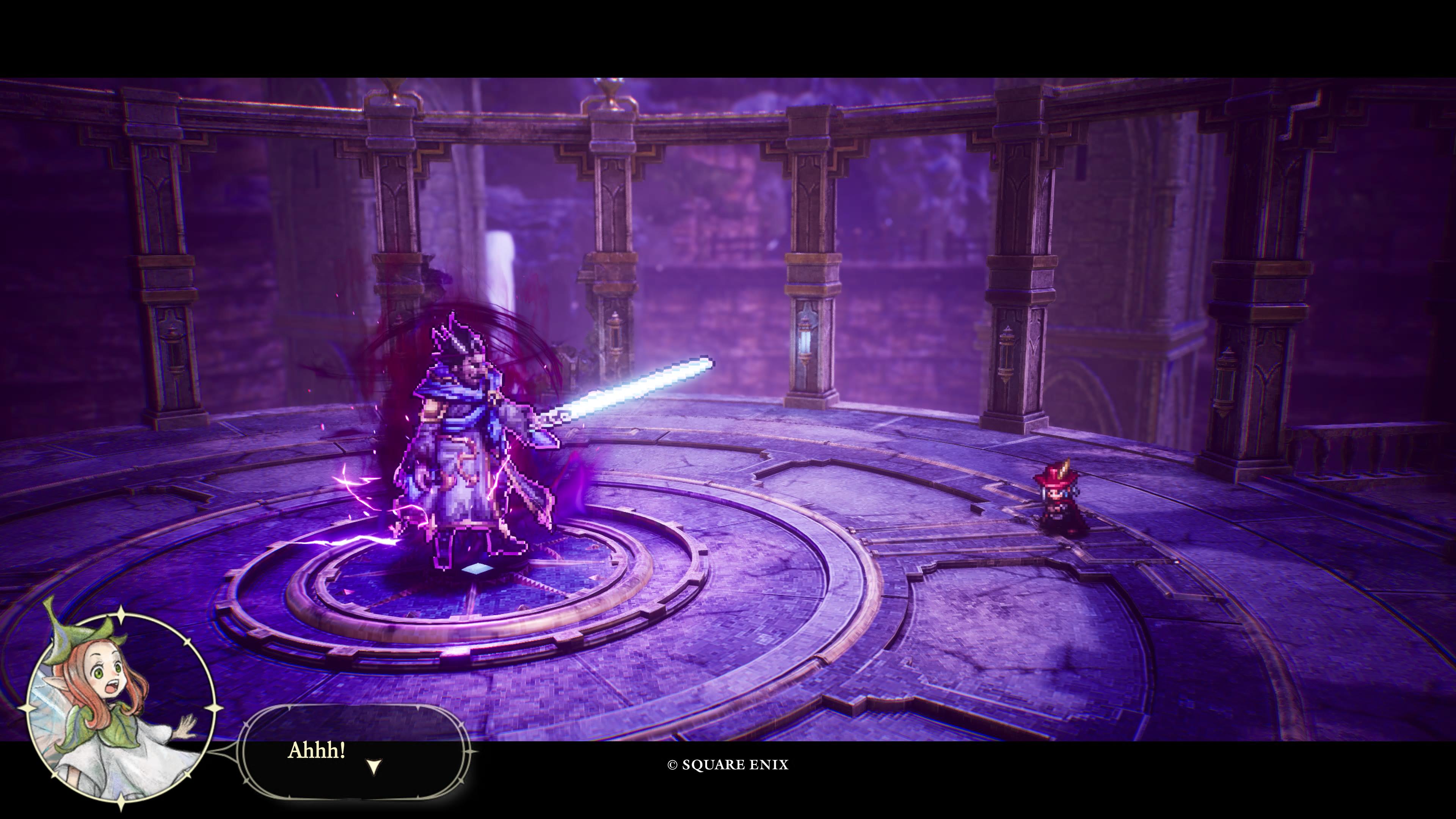 Boss battle in the Adventures of Elliot: The Millennium Tales