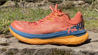 best trail running shoes: Hoka Tecton X