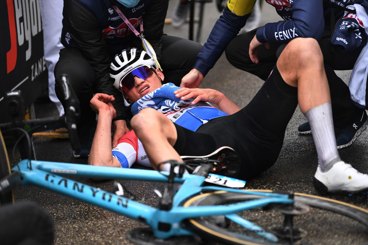 Mathieu van der Poel holds off charging Pogačar to take sublime solo ...