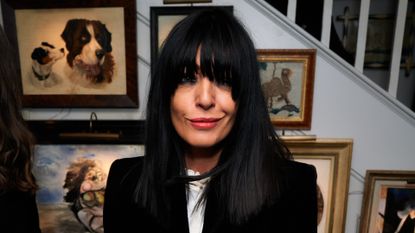 Claudia Winkleman attends the 26th Annual Pre-BAFTA Dinner hosted by Charles Finch x Chanel
