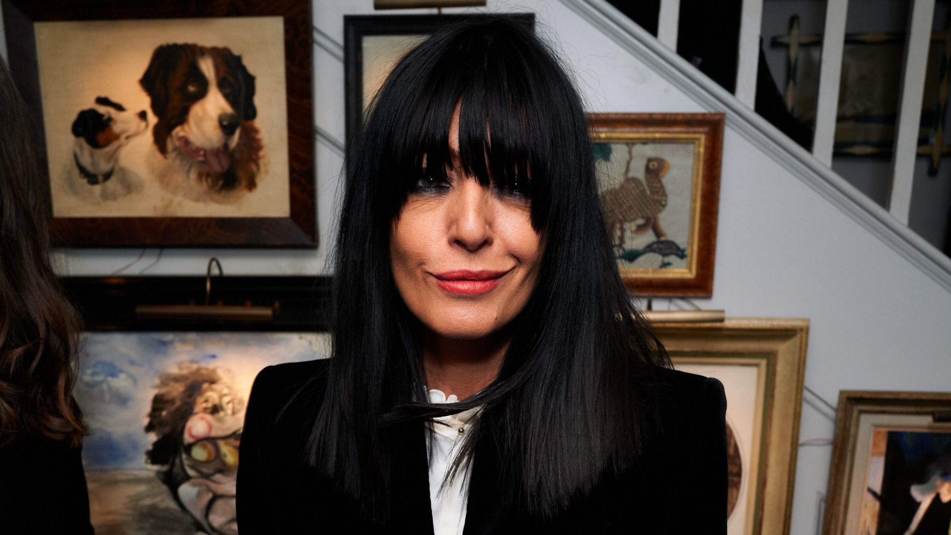 Claudia Winkleman attends the 26th Annual Pre-BAFTA Dinner hosted by Charles Finch x Chanel