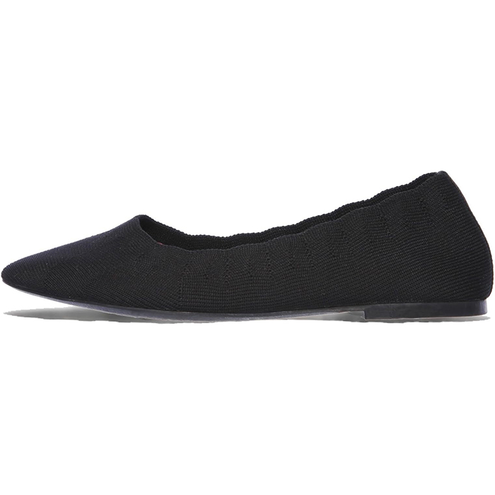 Skechers, Skechers Women's Cleo Bewitch Ballet Flat,black,8 M Us