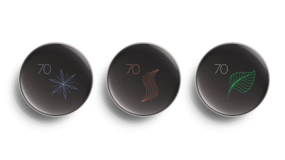 Nest Learning thermostat (4th gen) minimal faces